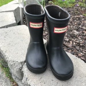 Hunter rain boots